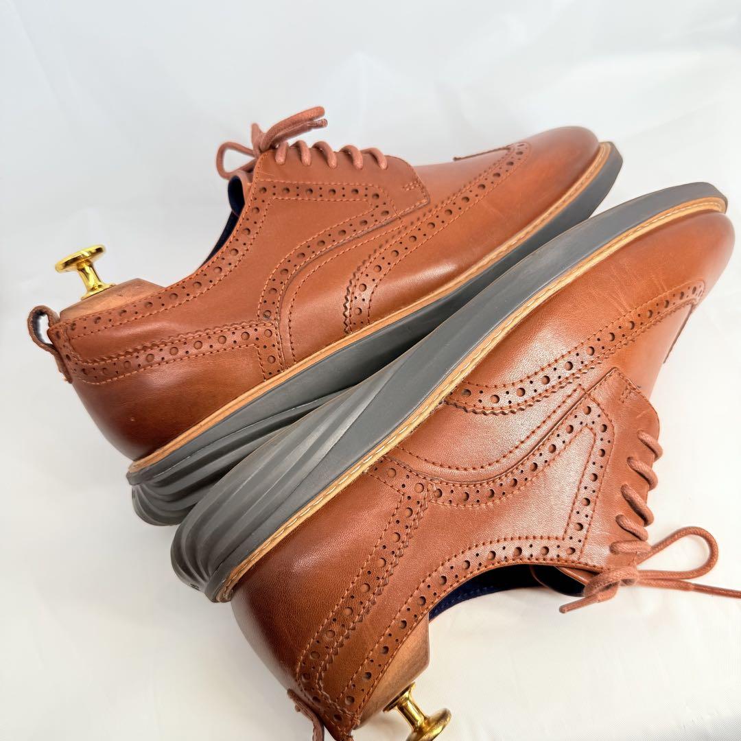 美品】COLE HAAN〈GRAND ZERO〉革靴 ウィングチップ 26.5 - メルカリ