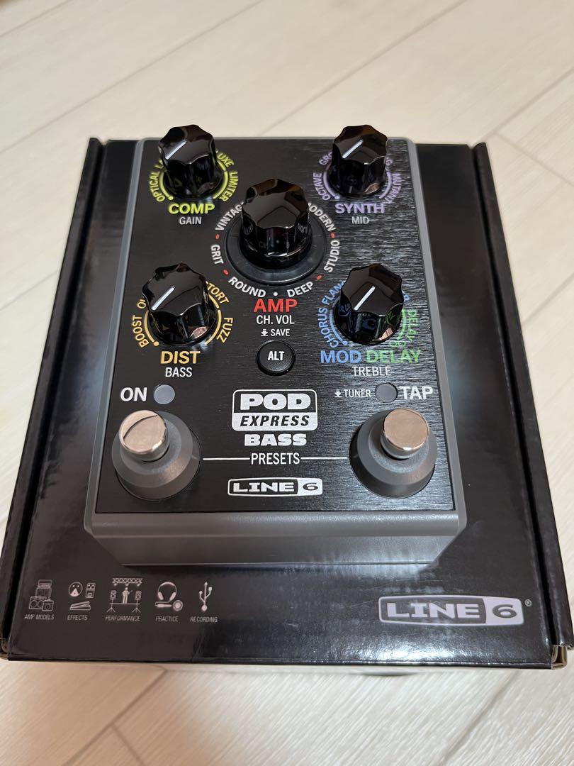 LINE 6 POD EXPRESS BASS 電源アダプター付き今日だけ値下げ