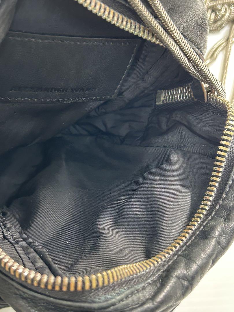 Alexander wang アレキサンダーワン チェーンショルダーバッグ 黒