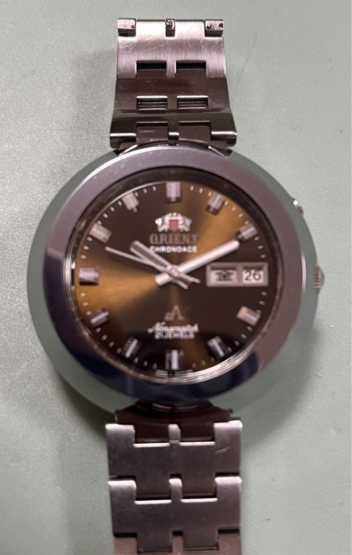 ORIENT クロノエース 自動巻き 腕時計 used