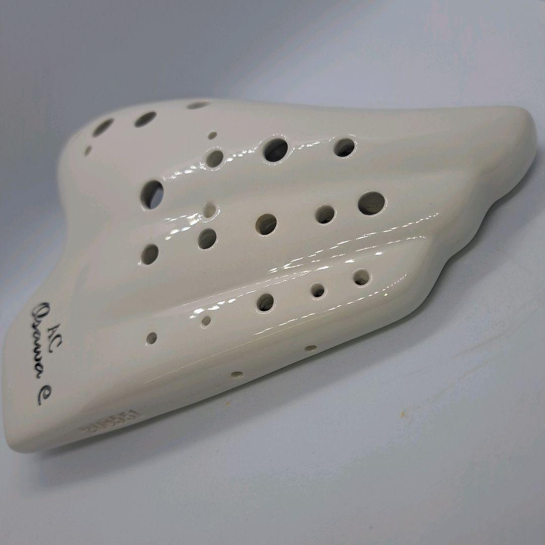 Osawa オオサワ トリプルオカリナ 磁器製 Te アルトC管 ケース付