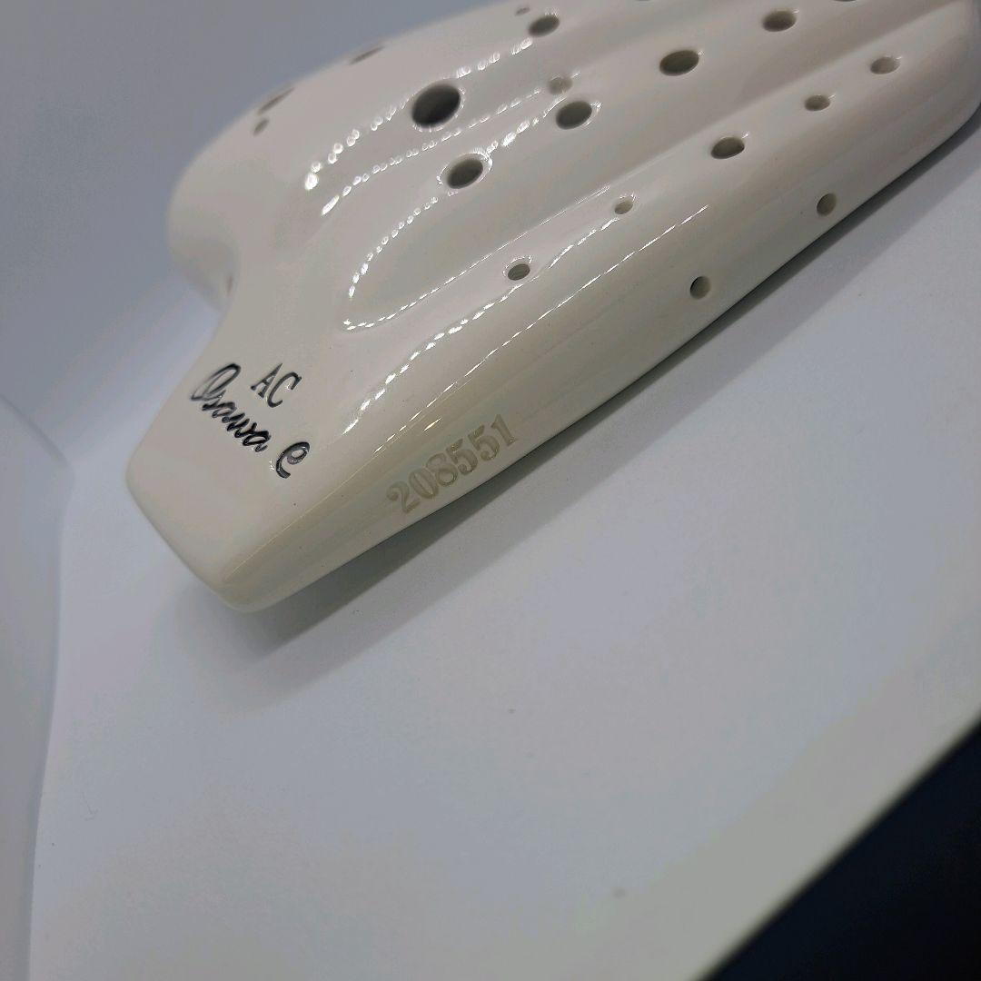 Osawa オオサワ トリプルオカリナ 磁器製 Te アルトC管 ケース付