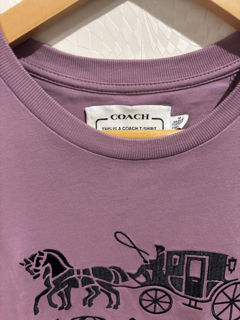 COACH 馬車プリント Tシャツ