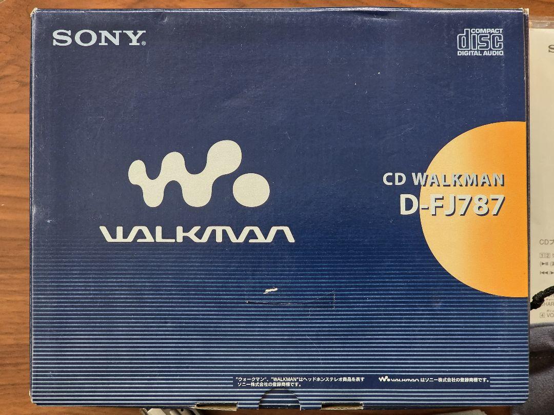 SONY CD WALKMAN D-FJ787 - メルカリ