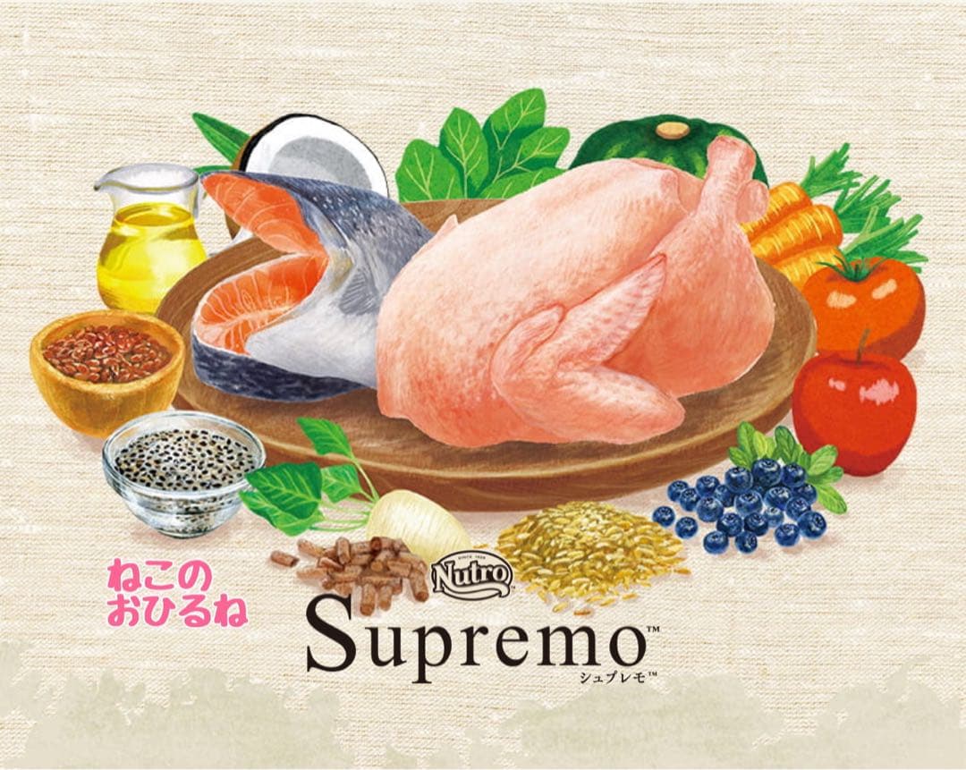 ニュートロ シュプレモ 成猫用(チキン&サーモン)(白身魚&チキン)3kg×4袋 ニュートロ シュプレモ 成猫用(チキン&サーモン)(白身魚&チキン)3kg×4袋