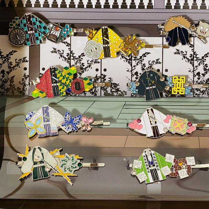 ヘアピンセット ヘアピン USJ 鬼滅の刃 13種類コンプ コンプリート