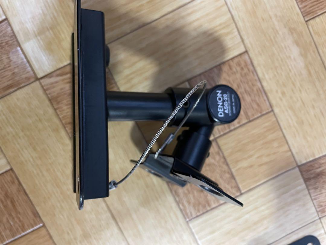 よし 　DENON　スピーカーブラケット　ASG-20　2セット DENON ASG-20 スピーカーブラケット 2セット - スピーカー