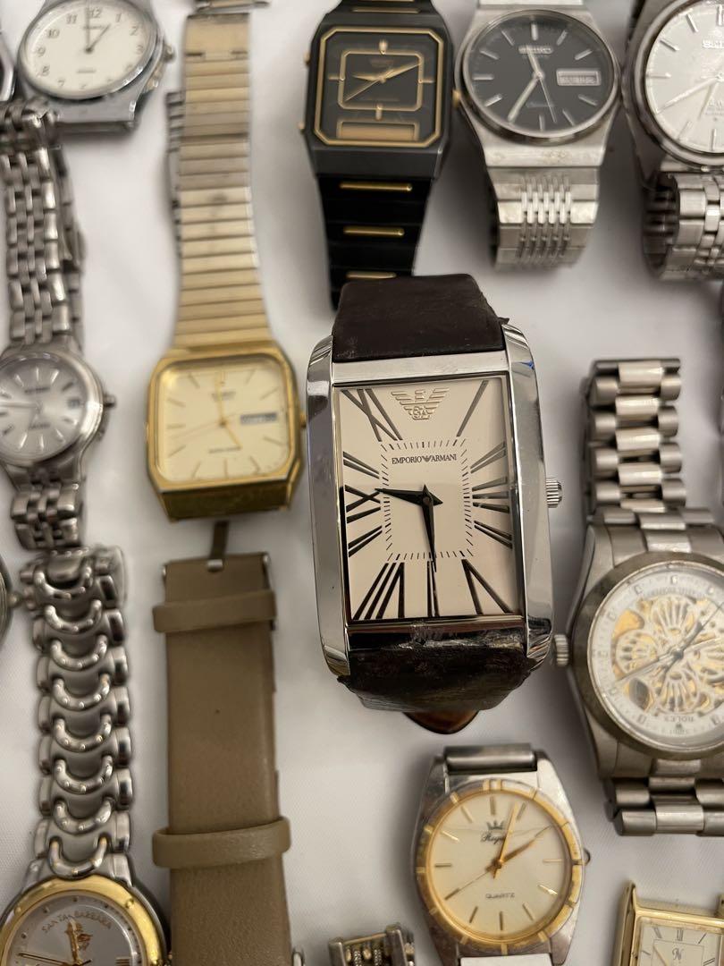 ❷時計87個まとめ売り SEIKO8個あり 自動巻き手巻きあり 腕時計