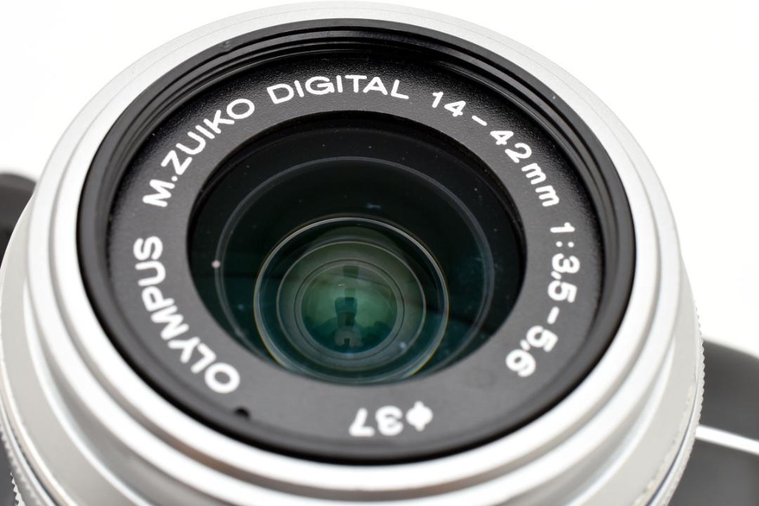 OLYMPUS PEN E-PL1 ブラック、レンズセット（本体＋レンズ）