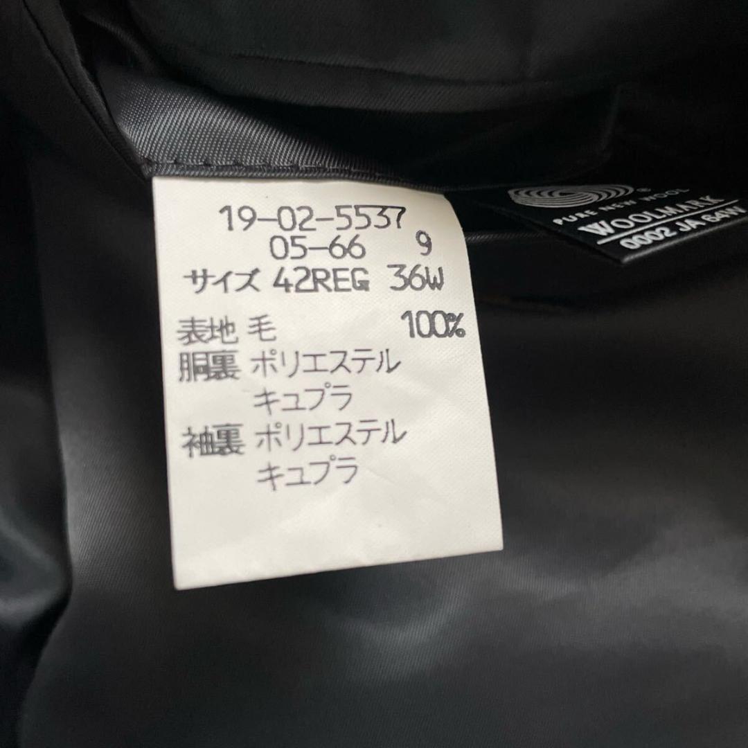 【美品】【日本製】ブルックスブラザーズ ブラック シングル スーツ