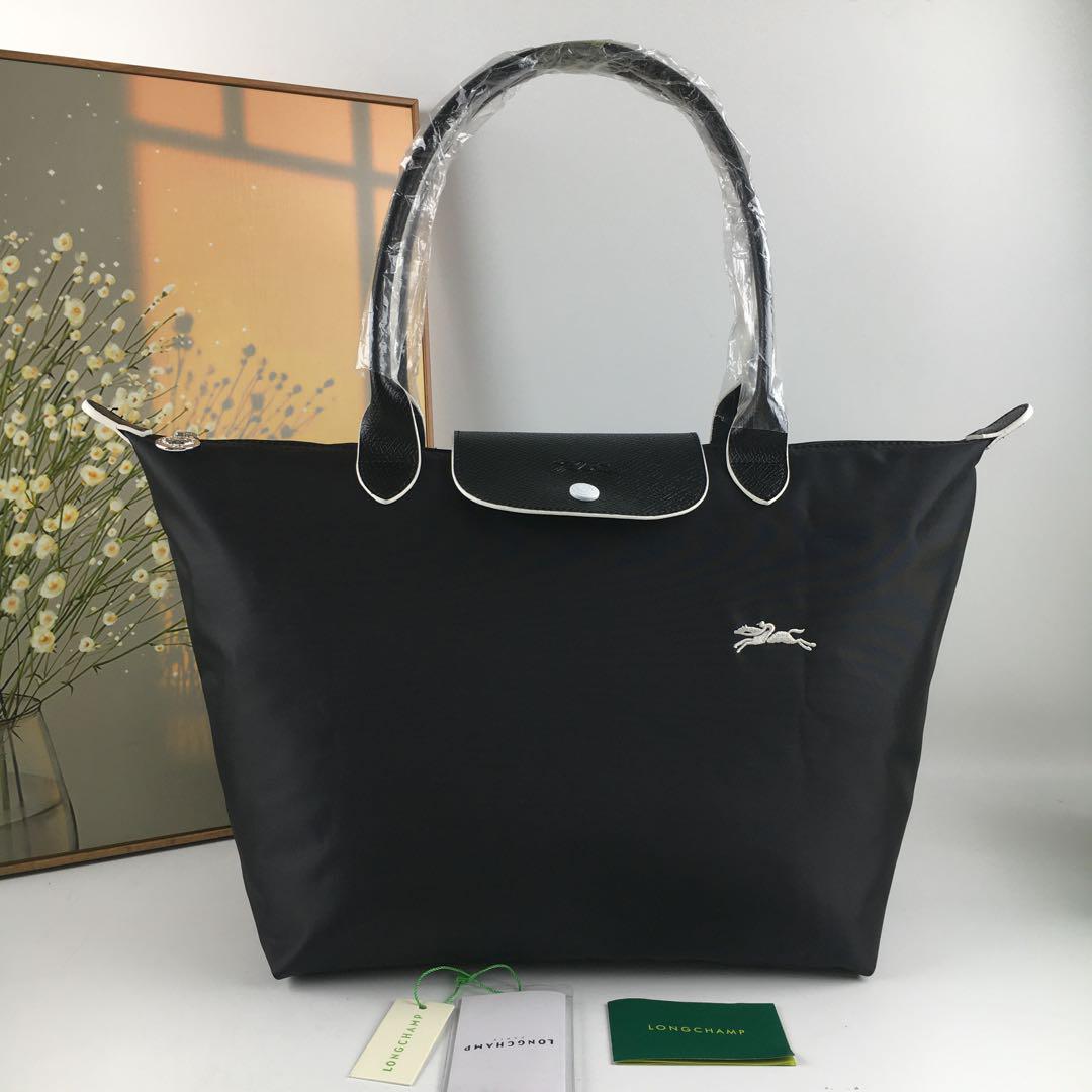 新品未使用【LONGCHAMP】トートバッグ 70周年 Lサイズ 馬刺繍