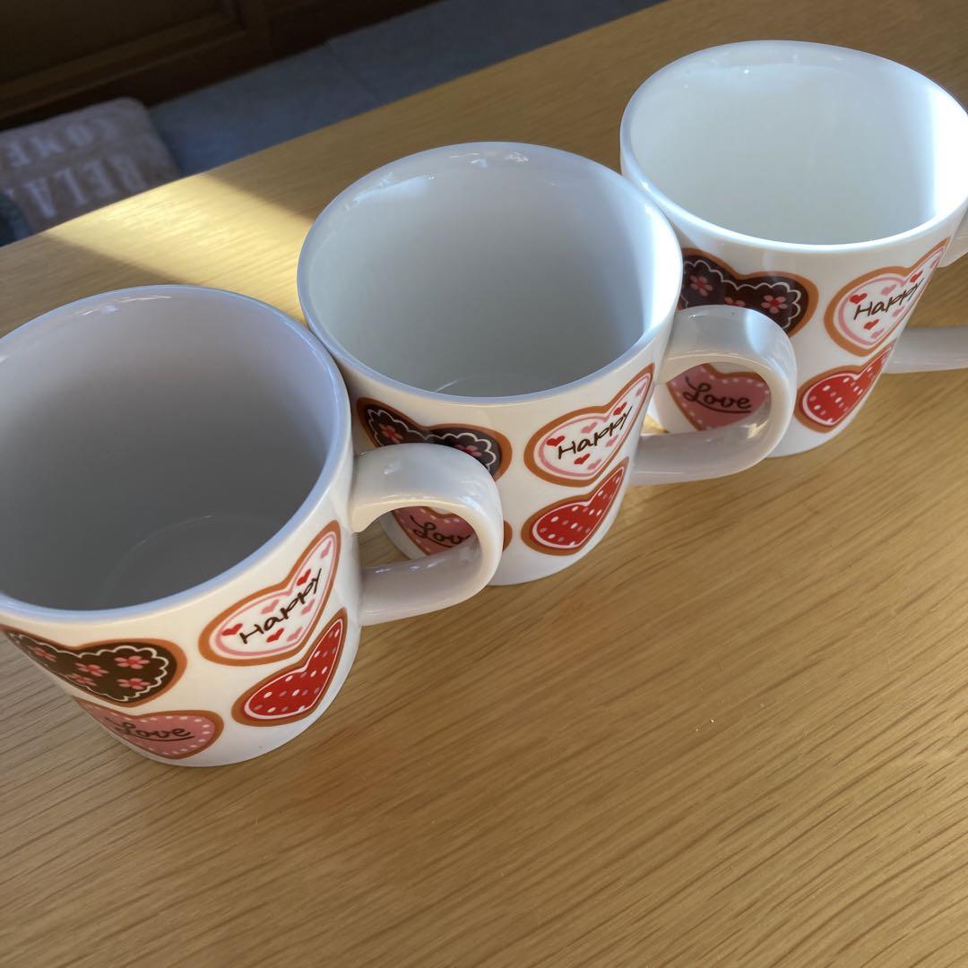 DECOLE chocolat fraises マグカップ 3個セット