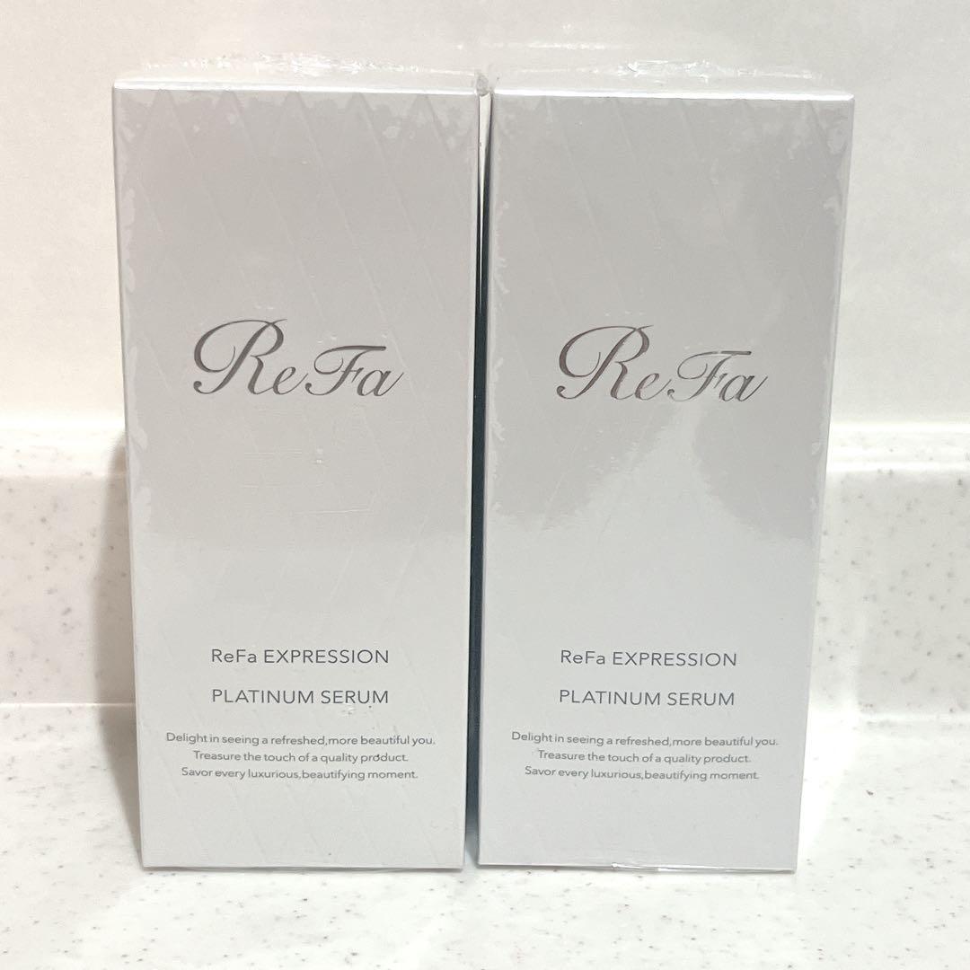 ReFa リファ エクスプレッションプラチナセラム a2 美容液50ml ×2本 リファエクスプレッション プラチナセラム - ReFa EXPRESSION
