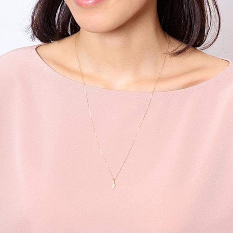 当店限定販売】【当店限定販売】agete(アガット) ネックレス 2Pダイヤ