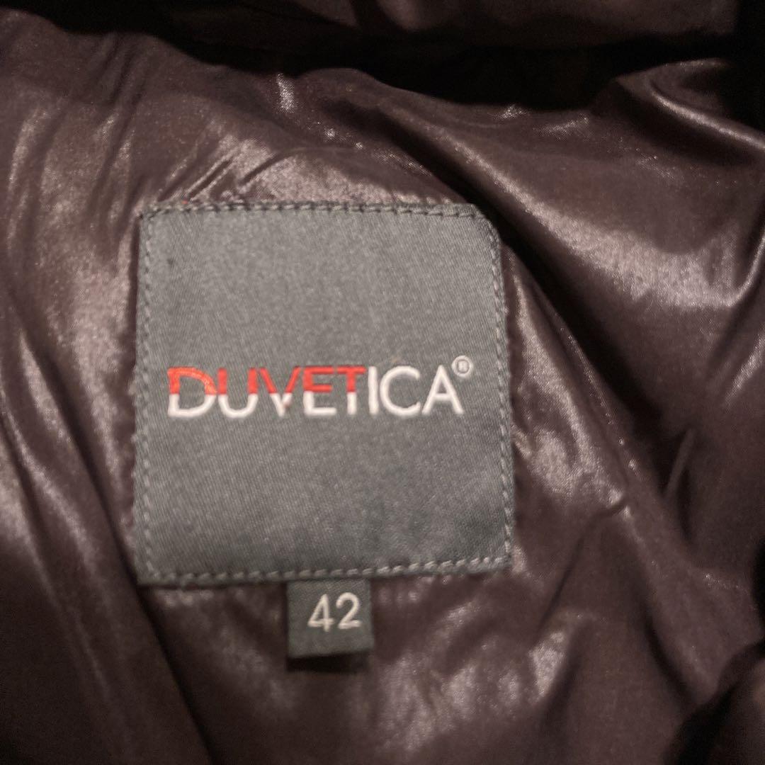 ファッション 通販 ロングダウン DUVETICA 美品 ダウンジャケット 42 フォックスファー ジャケット・アウター