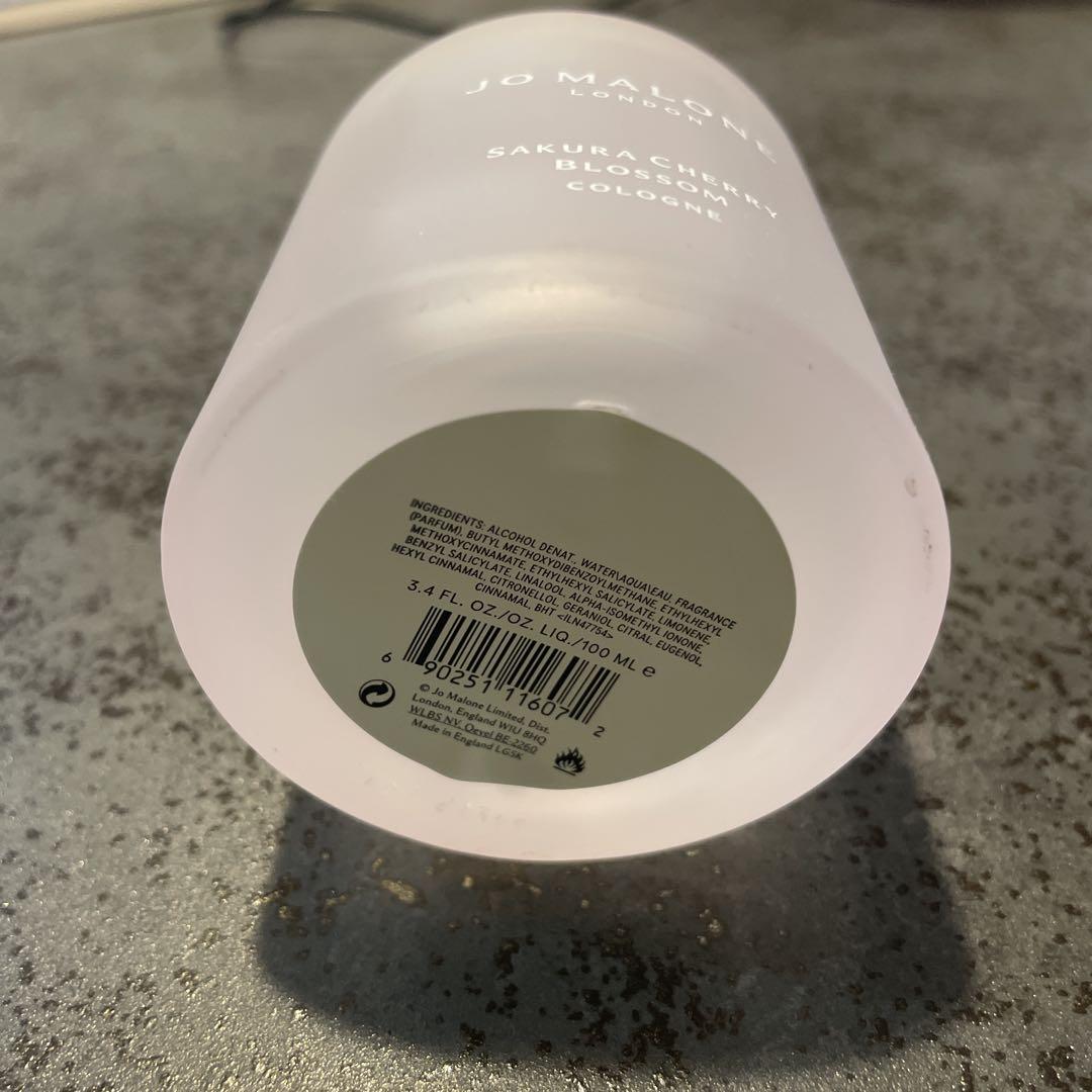 【美品】ジョーマローン サクラ チェリー ブロッサム コロン 100mL