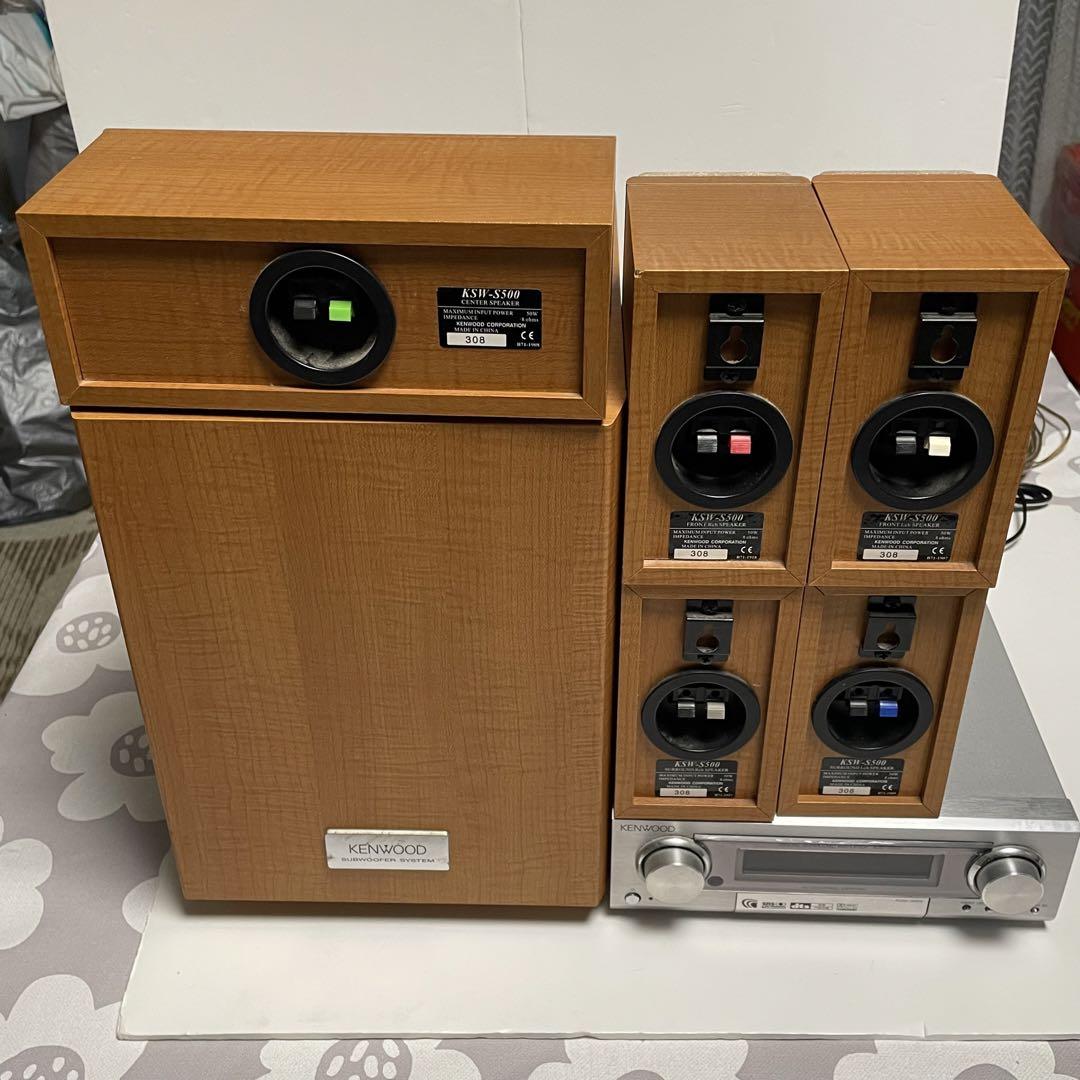 letamakita　KENWOOD デジタルアンプ、5.1chスピーカー