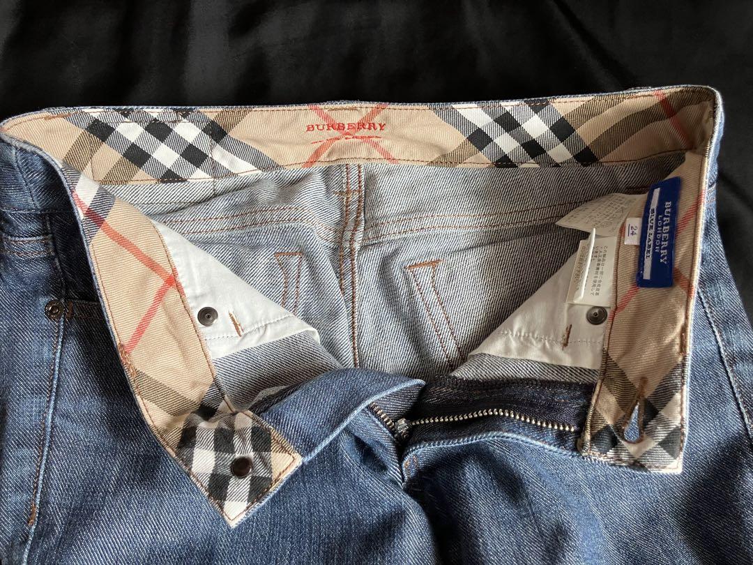 バーバリー BURBERRY BLUE LABEL デニム ジーンズ スキニー