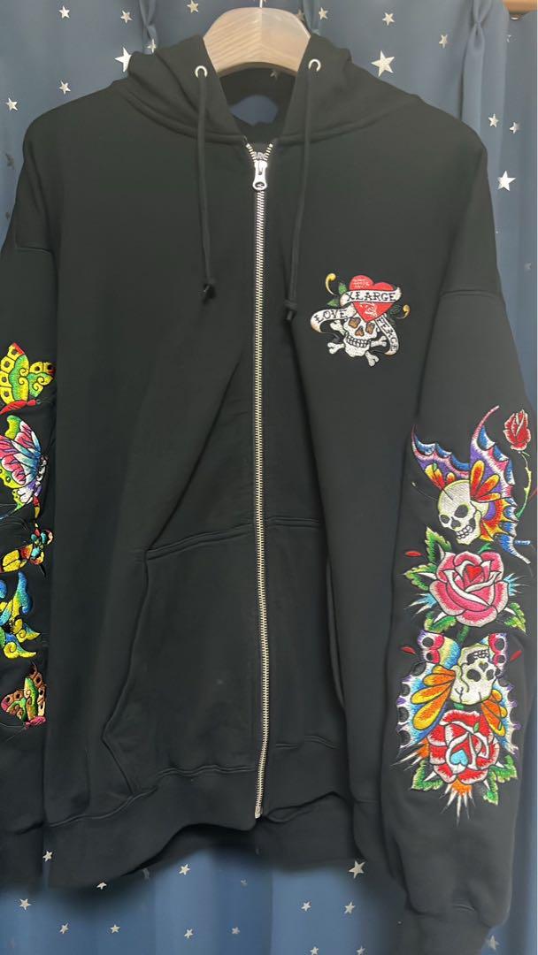 エクストララージ パーカー ʟsize Ed Hardy