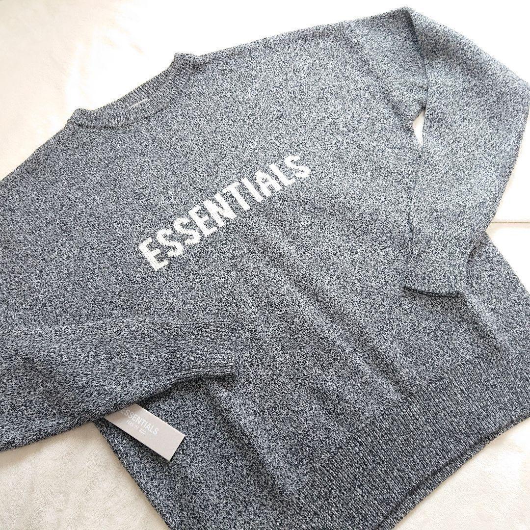 未使用品】ESSENTIALS ニット セーター グレー 重盛さと美愛用