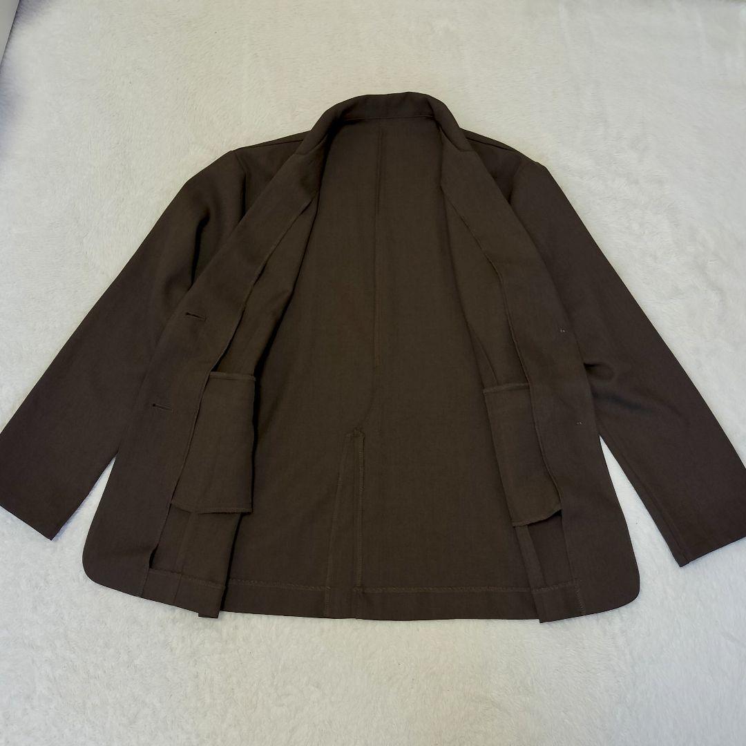 select MOCA by son シンプル テーラード ジャケットブラウン select MOCA by son シンプル テーラード ジャケットブラウン