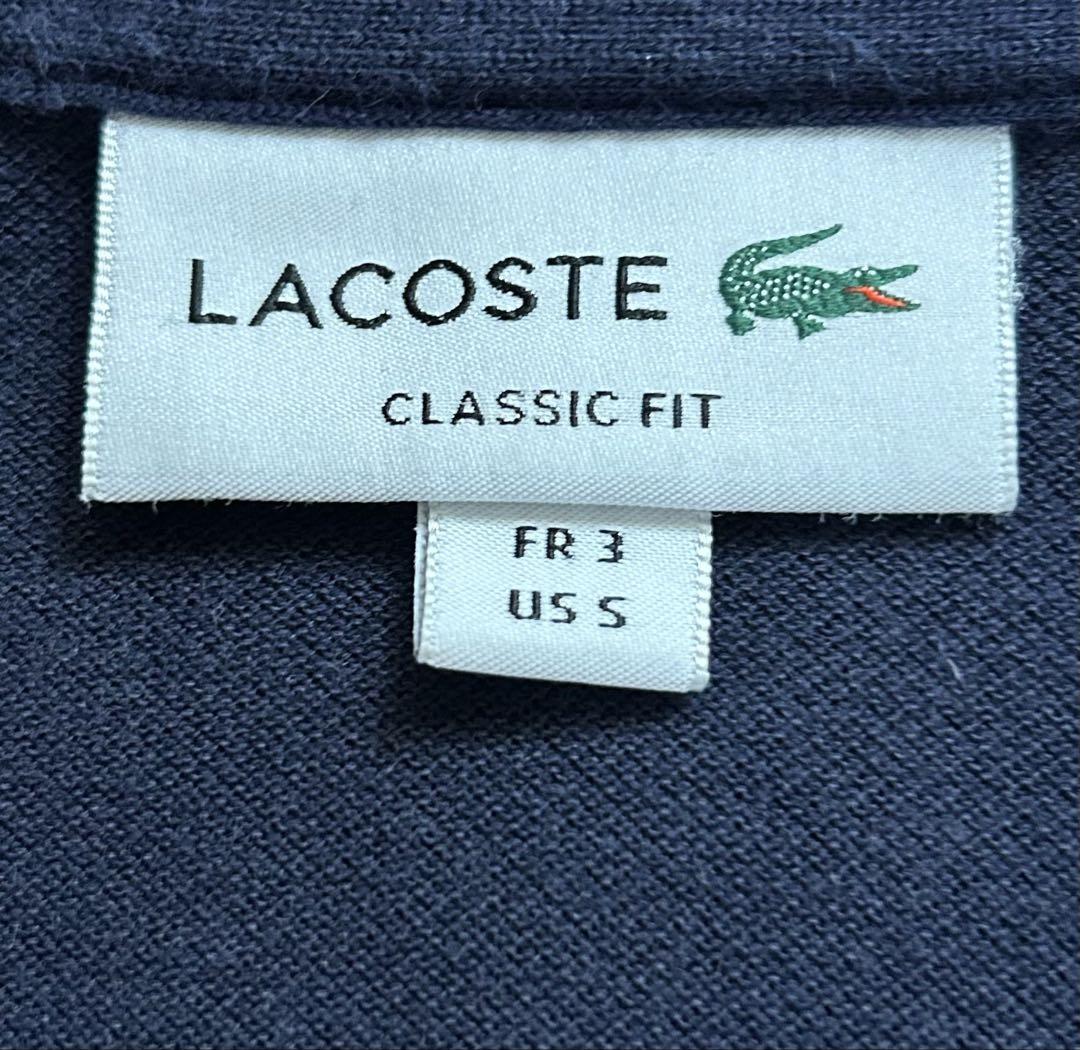 ラコステ L1212A ネイビー サイズ3 LACOSTEラコステ L1212 ポロシャツ サイズ3 ネイビー - メルカリ