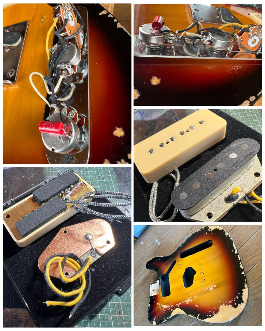 ハードレリック60sテレキャスタータイプ/Alnico P-90 Pickup