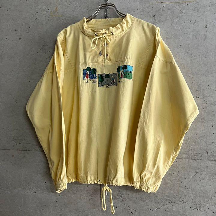 100%新品最新作 vintage ハーフボタン レトロ デニムシャツ E3oTJ-m65398039329 コットン デザイン 刺繍 大特価好評