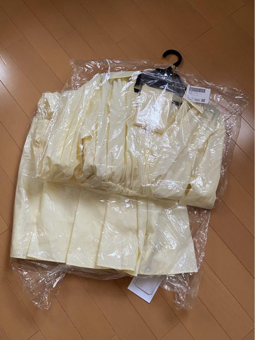 カシュクールシャツワンピース