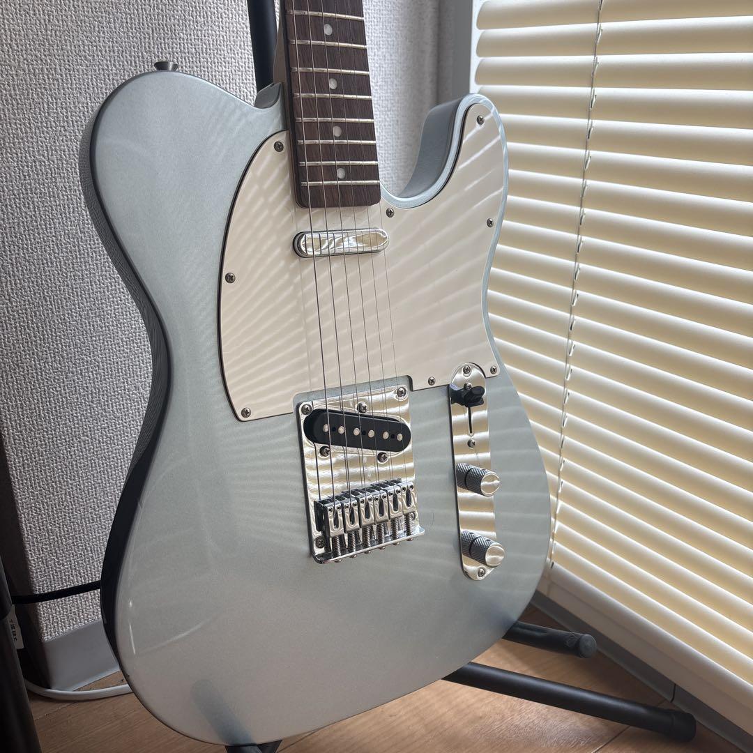 【生産終了カラー】squier telecaster affinity シルバー