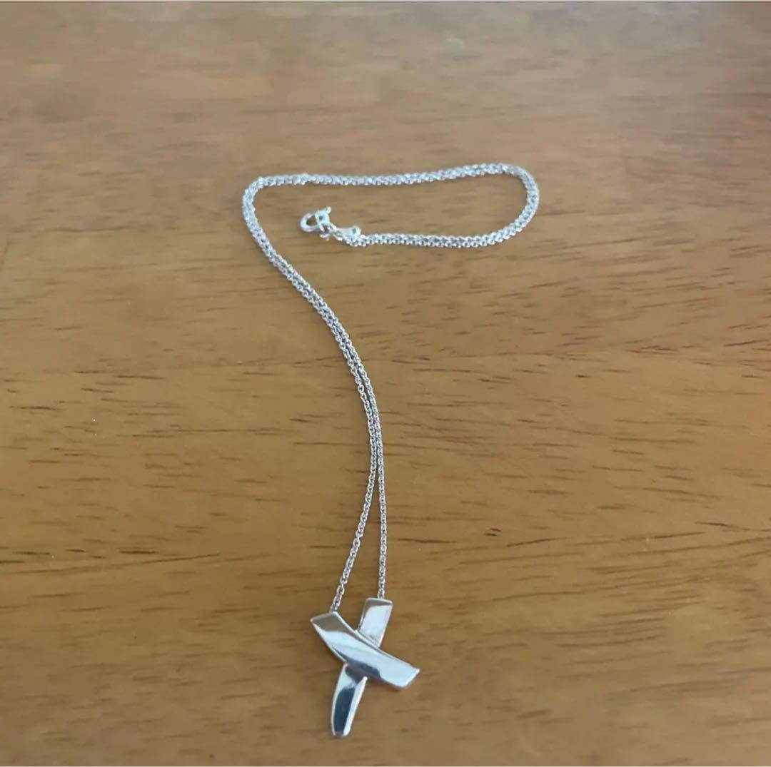 ティファニー SV925 キス ネックレス TIFFANY＆Co. ティファニー キス パロマピカソ SV925 ネックレス