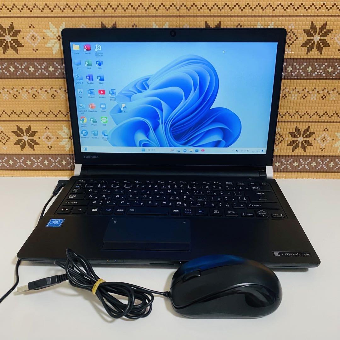 Y597 TOSHIBAノートパソコンSSDサクサクWindows11オフィス