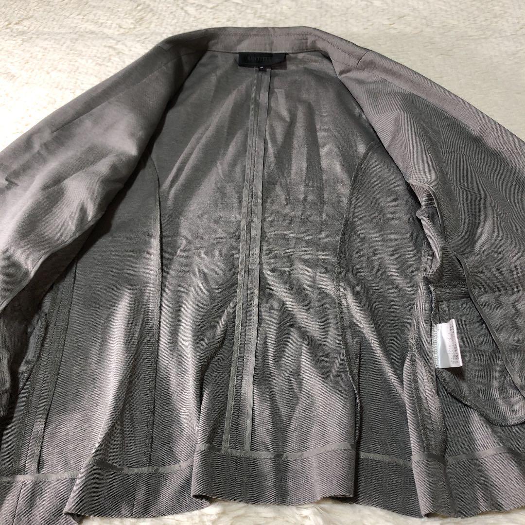 最新作安い 美品 アンタイトル スカートスーツ セットアップ 日本製 グレー M OrQvK-m65405861063 高品質大人気