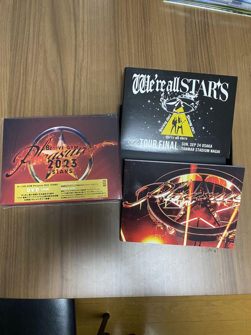 B'z LIVE-GYM Pleasure 2023-STARS-〈3枚組〉