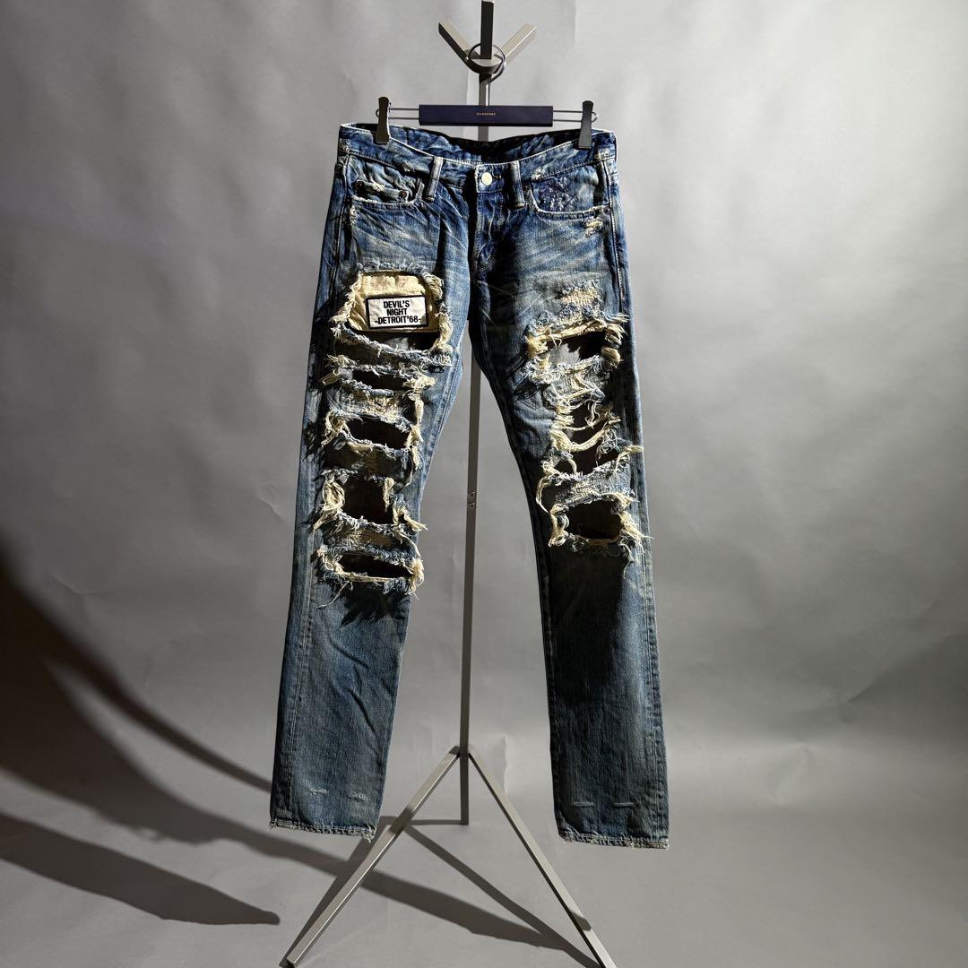 HYSTERIC GLAMOUR デストロイデニム 30 S〜M