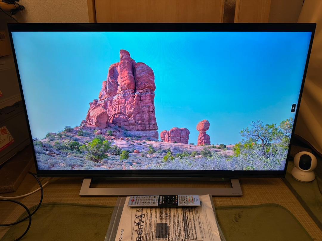 超美品！TOSHIBA 東芝 4K テレビ　43M530X　2019年製　43型