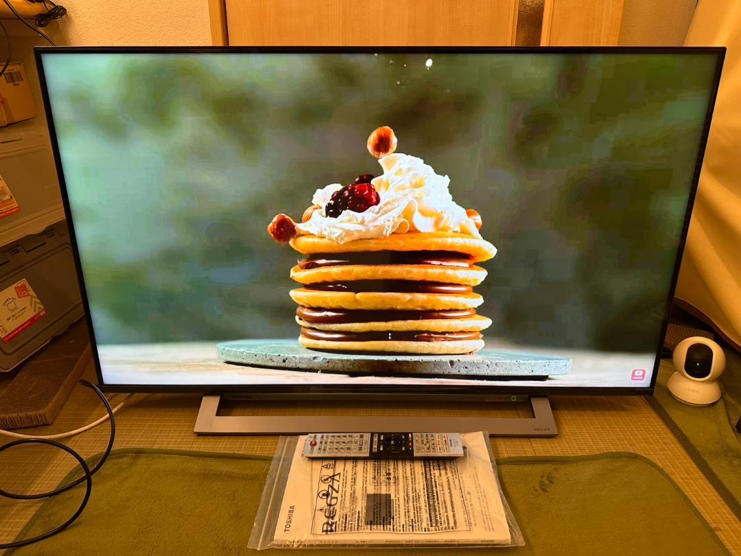 超美品！TOSHIBA 東芝 4K テレビ　43M530X　2019年製　43型