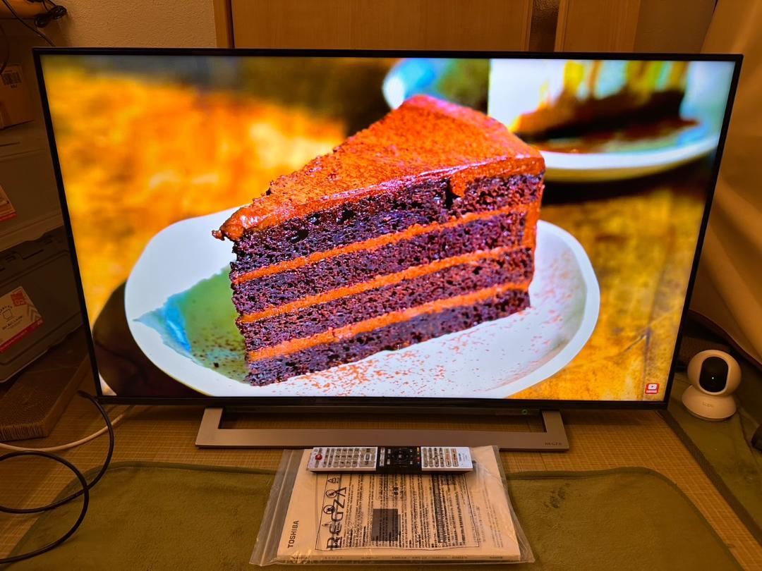 超美品！TOSHIBA 東芝 4K テレビ　43M530X　2019年製　43型