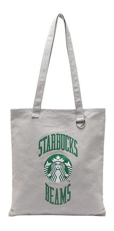 【新品・未開封】STARBUCKS×BEAMS トートバック グレー 新品・未開封】STARBUCKS×BEAMS トートバック グレー
