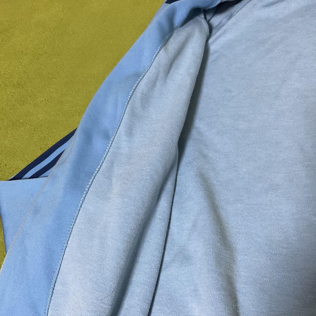 adidas デサント　トラックジャケット　80s 4号　青