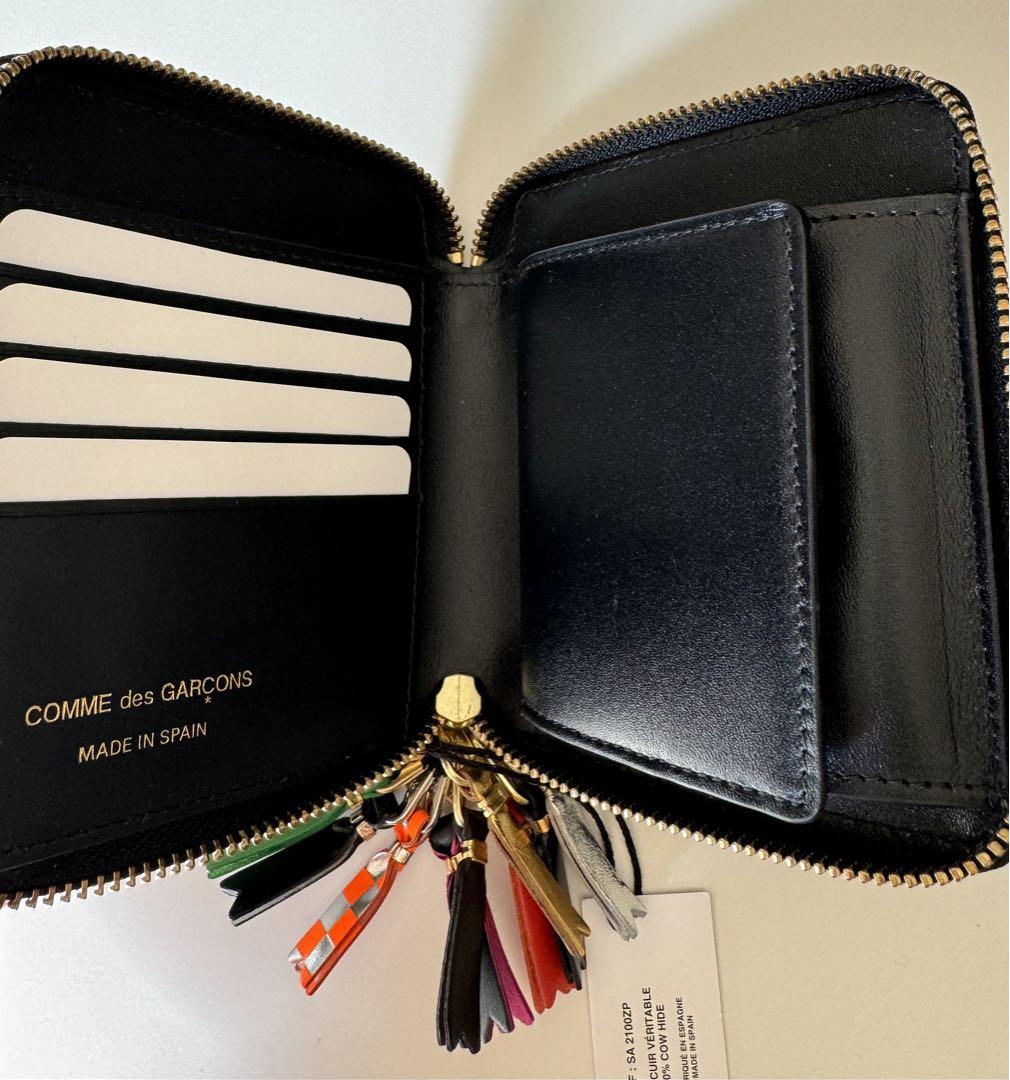 COMME des GARCONS マルチプル ジップパース ブラック 限定品