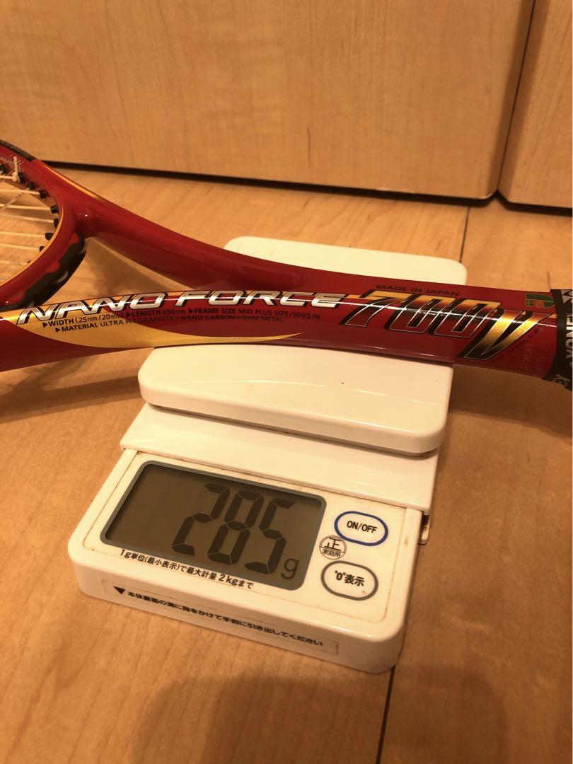 【美品】ヨネックス YONEX ナノフォース 700vラケット