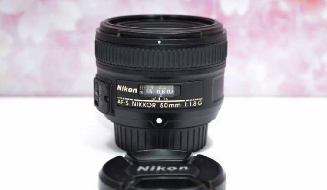 美品☆Nikon AF-S NIKKOR 50mm f/1.8G☆単焦点レンズ 美品☆Nikon AF-S NIKKOR 50mm f/1.8G☆単焦点レンズ