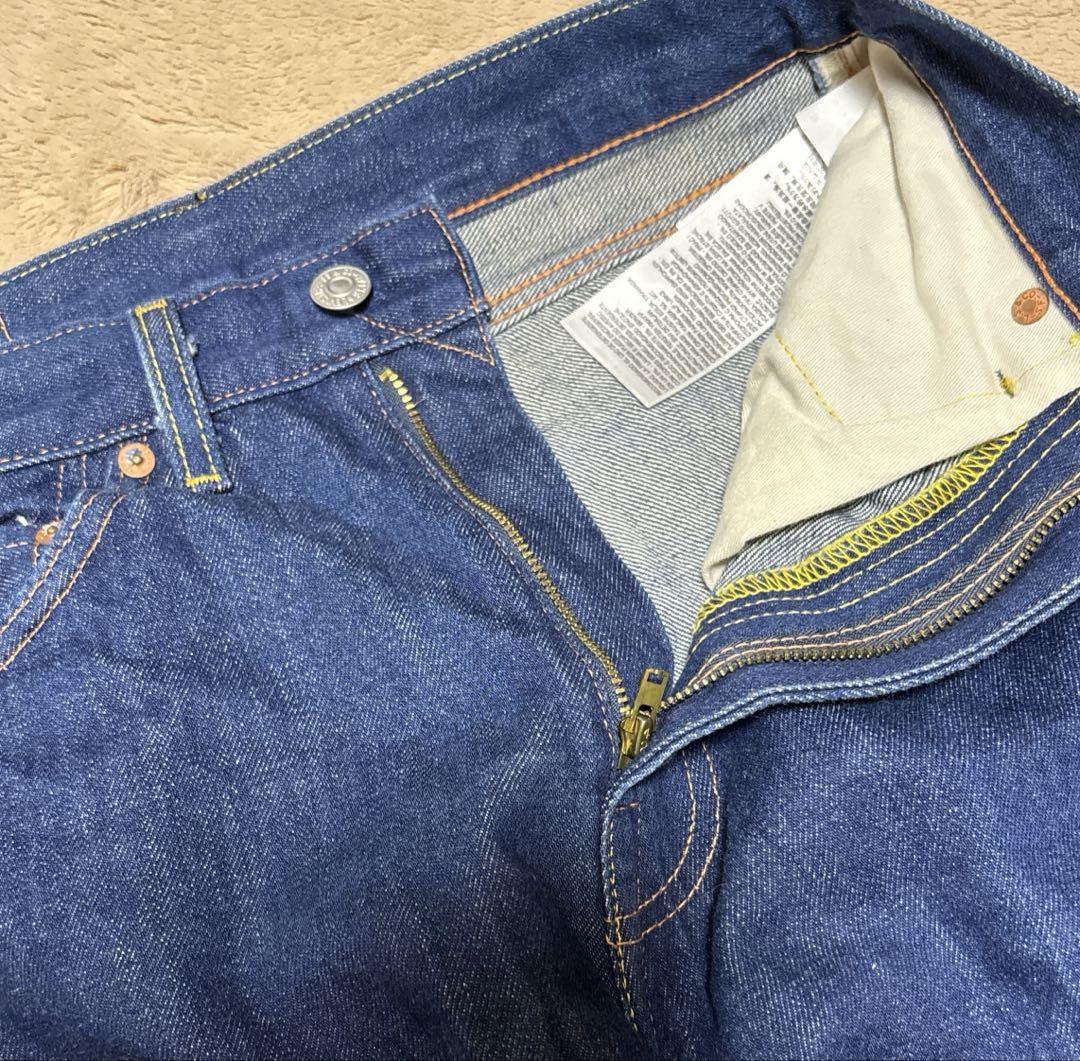 LEVI'S デニムパンツ 701 トルコ製 ビッグE 27㌅ 青 - メルカリ
