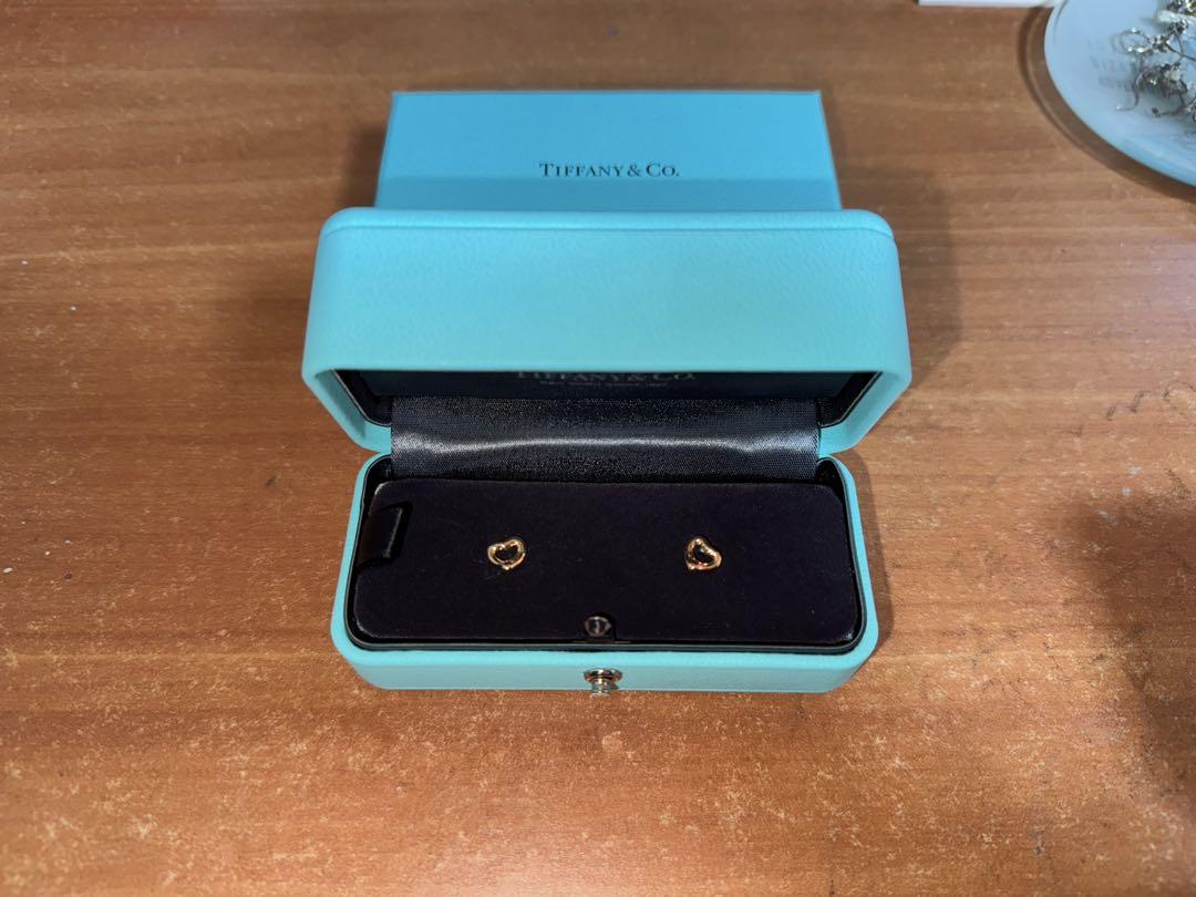 Tiffany オープンハート ピアス