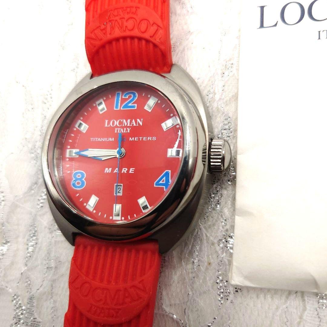 【稼働品★替えベルト付き】★LOCMAN MARE★ロックマン チタニウム