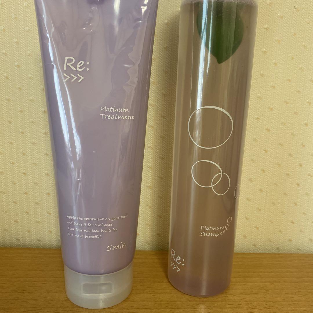 Re: Platinum シャンプー、トリートメント　セット