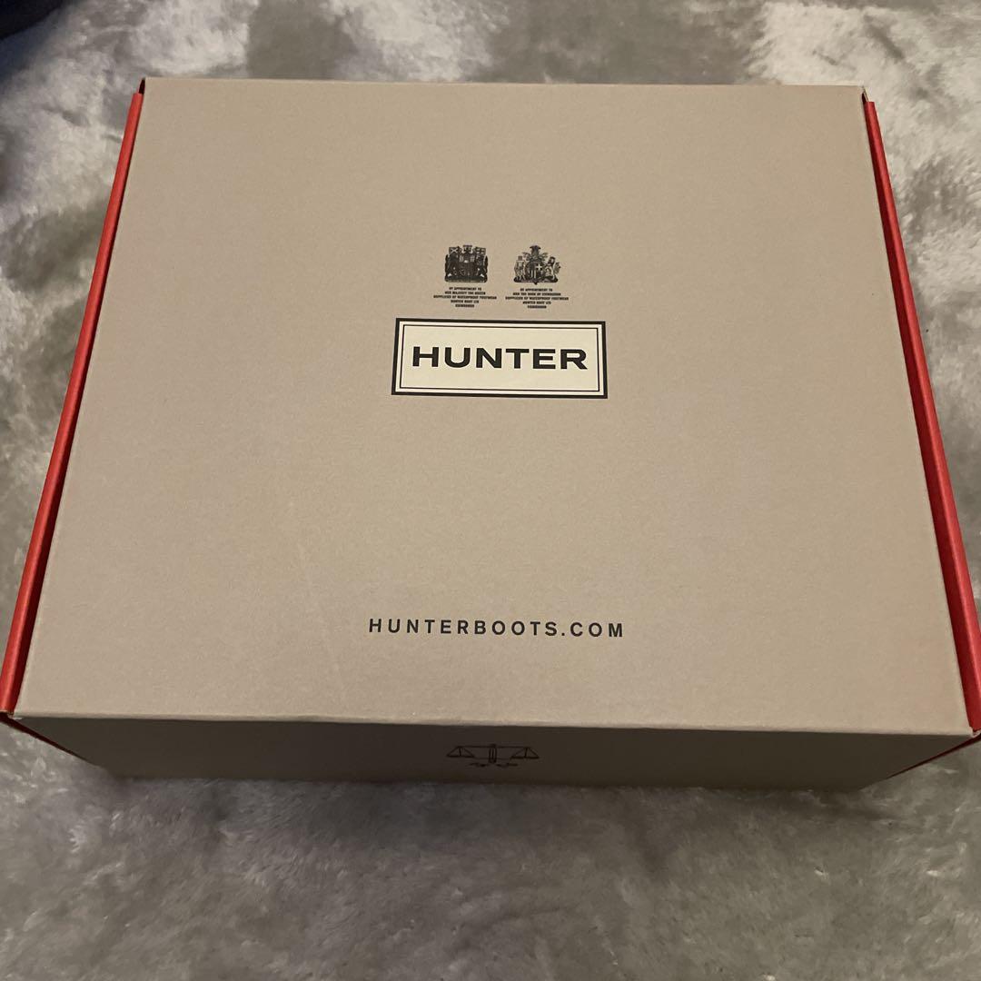 HUNTER ショートレインブーツ　23.5〜24.0