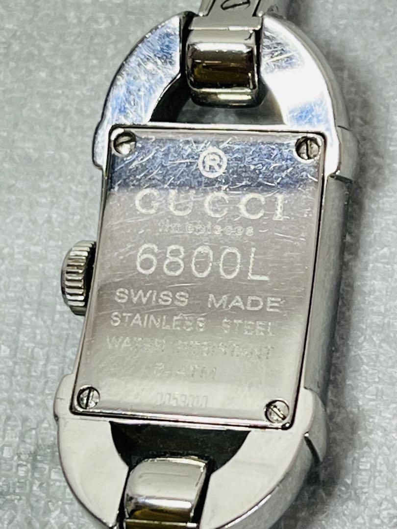 【稼動品】GUCCI グッチ　ウォッチ時計　6800L 文字盤レアカラー