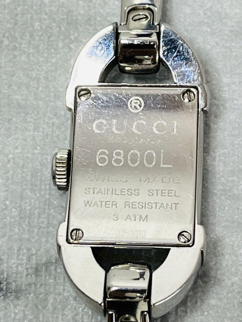 【稼動品】GUCCI グッチ　ウォッチ時計　6800L 文字盤レアカラー